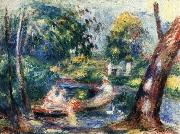 Pierre Renoir Landscape with River Germany oil painting artist